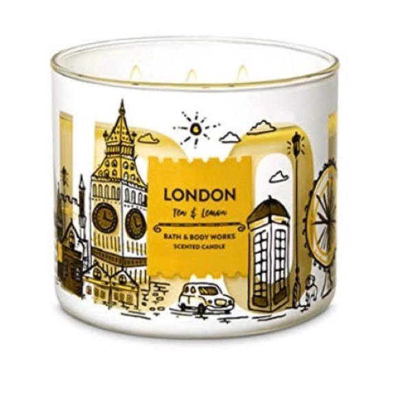 Bath & Body Works London Tea & Lemon Candle